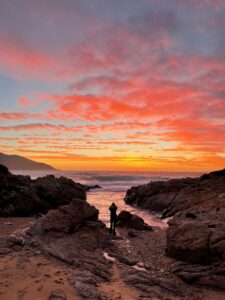 Vakantiehuis Corsica zonsondergang
